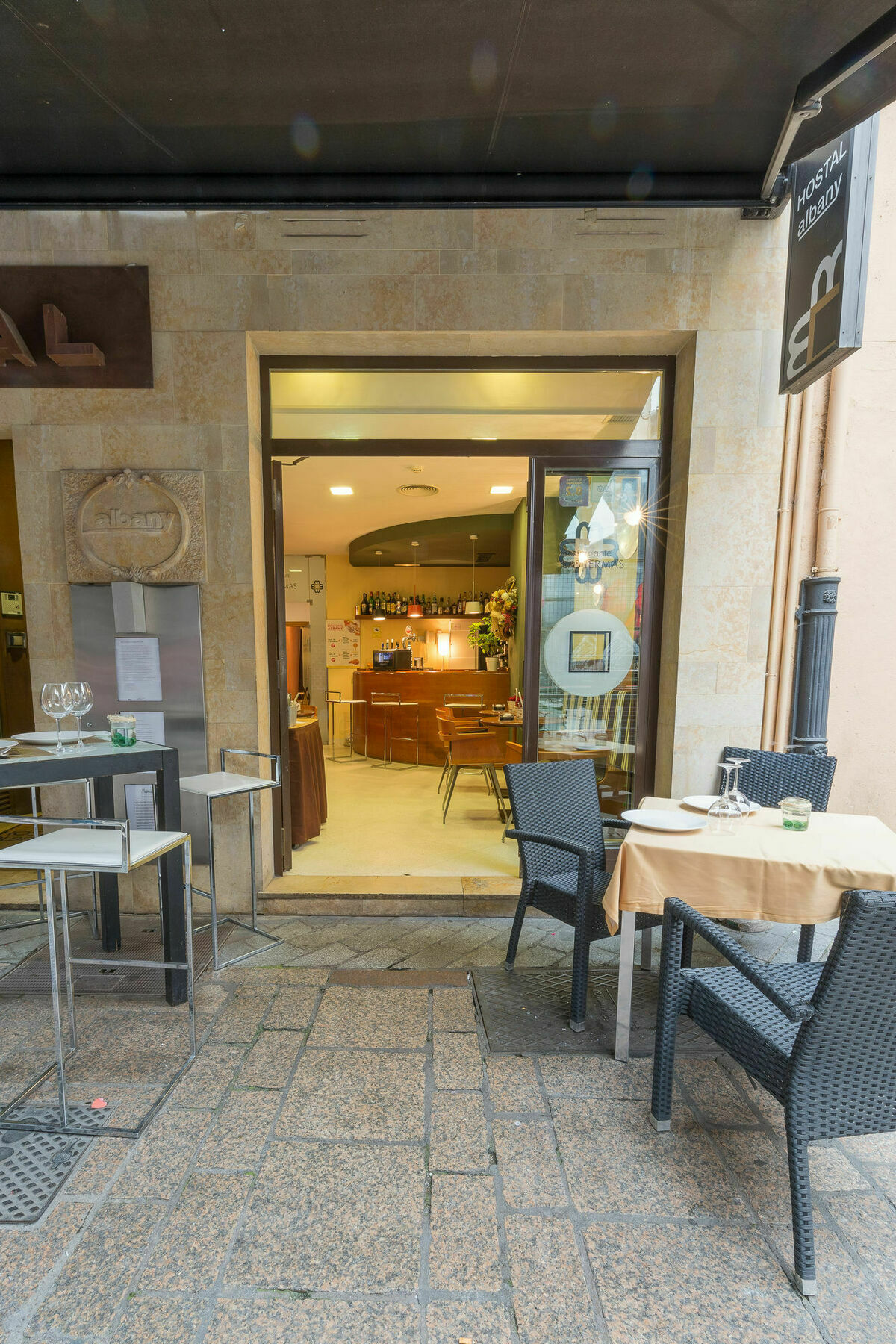 Albany Ancha Hotel León Eksteriør billede Restaurant in Rome